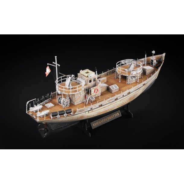 Kriegsfischkutter WWII German Patrol and Minesweeper Ship, skala 1/72