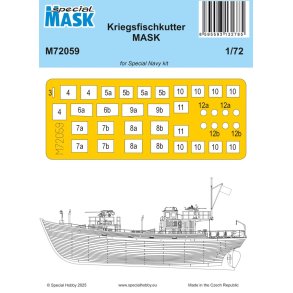 Kriegsfischkutter MASK, skala 1/72