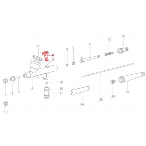 Sparmax Airbrush reservedele