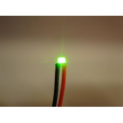 LED SMD med ledninger - GRN