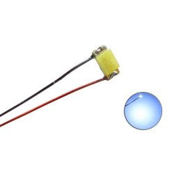 LED SMD med lakeret kobbertrd - KOLD HVID