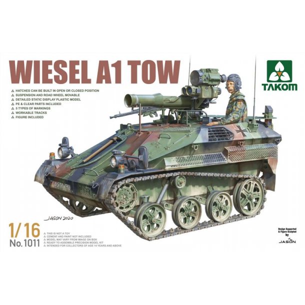 Wiesel A1 TOW, skala 1/16