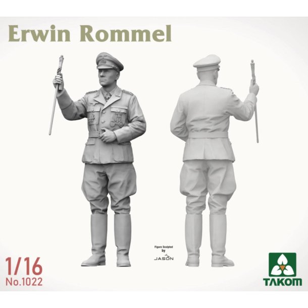 General Erwin Rommel, skala 1/16