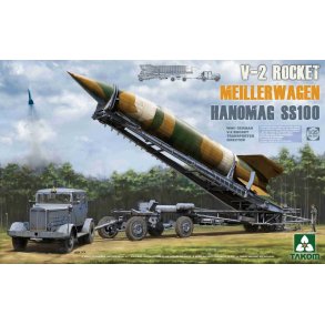 German V-2 Rocket Transporter/Erector Meillerwagen + Hanomag SS100