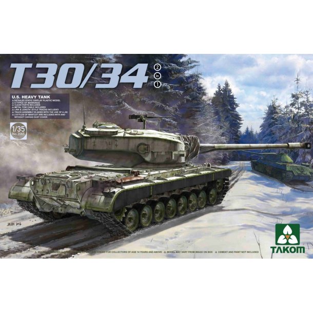 U.S. Heavy Tank T30/34 (2 in 1)