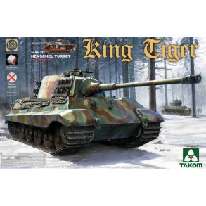 German Heavy Tank Sd.Kfz.182 King Tiger Henschel Turret w/interior (uden Zimmerit)