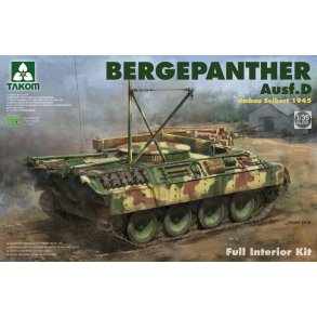Bergepanther Ausf. D - Umbau Siebert 1945 med fuld interiør
