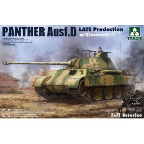 Panther Ausf.D Late Production with Zimmerit