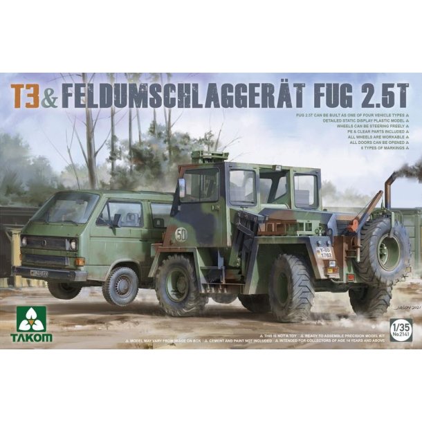 Volkswagen T3 &acute;&acute;DOKA&acute;&acute; &amp; Feldumschlagger&auml;t FUG 2.5t gaffeltruck