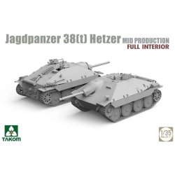 Jagdpanzer 38(t) Hetzer MID med fuldt interi�r