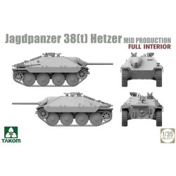 Jagdpanzer 38(t) Hetzer MID med fuldt interi�r