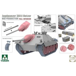 Jagdpanzer 38(t) Hetzer MID med fuldt interi�r