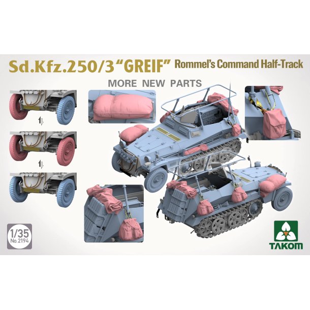 Sd.Kfz.250/3 GRIEF Rommels Command Half-Track