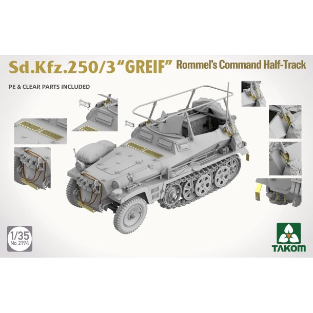 Sd.Kfz.250/3 GRIEF Rommels Command Half-Track