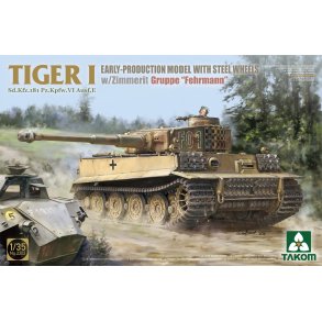 Tiger I Early Production with steel wheels w/zimmerit Gruppe �Fehrmann�