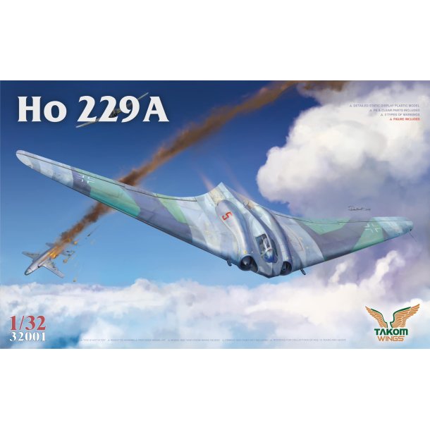 Ho 229 BOX: Ho 229A + Ho 229B + 1/16 Ho 229 Pilot - Limited Edition