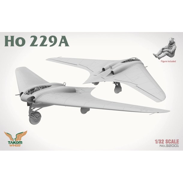 Ho 229 BOX: Ho 229A + Ho 229B + 1/16 Ho 229 Pilot - Limited Edition
