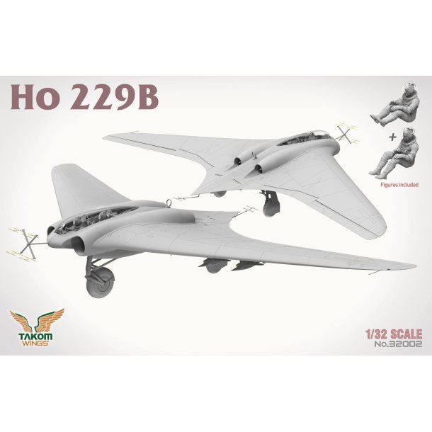 Ho 229 BOX: Ho 229A + Ho 229B + 1/16 Ho 229 Pilot - Limited Edition