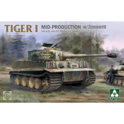 Tiger I Big Box - 3 s�t i skala 1/35 og Otto Carius i skala 1/16
