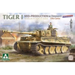 Tiger I Big Box - 3 s�t i skala 1/35 og Otto Carius i skala 1/16