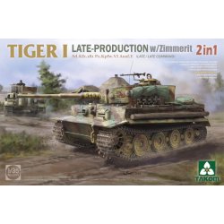 Tiger I Big Box - 3 s�t i skala 1/35 og Otto Carius i skala 1/16