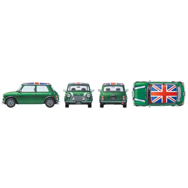 Mini Cooper 1.3i, skala 1/12