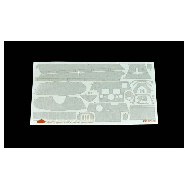 Zimmerit til Kongetiger Porsche design