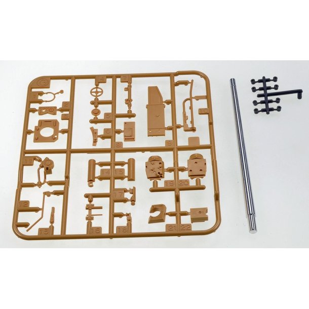 Lang kanon (aluminium) med tilbeh�r til Jagdpanzer IV/70 L