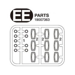 Tamiya reservedel: EE-dele til 56368
