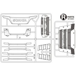 R-dele til Tamiya 56368 (19115551)