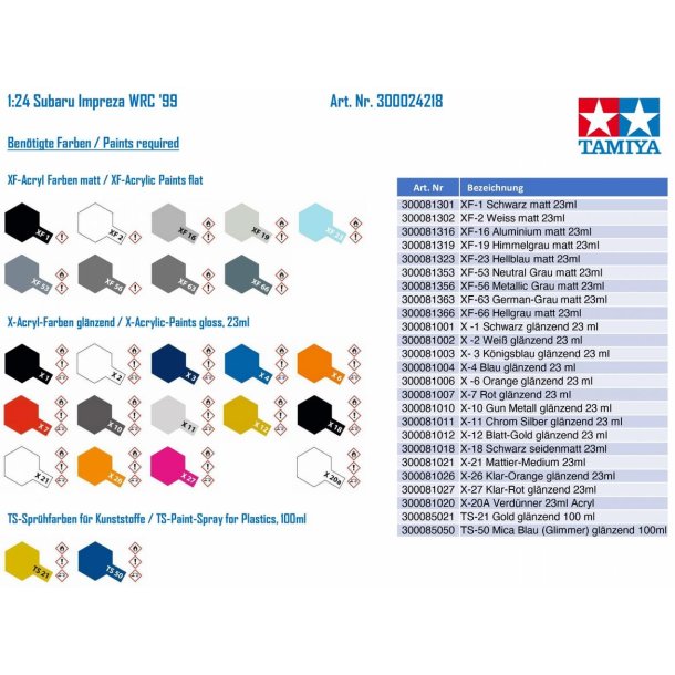 Subaru Impreza WRC 99