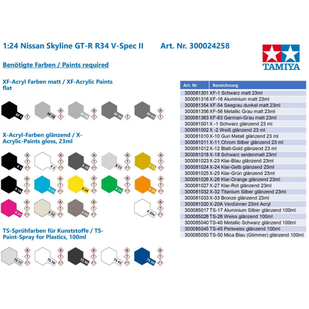 NISSAN SKYLINE GT-R V-spec II (R34) 