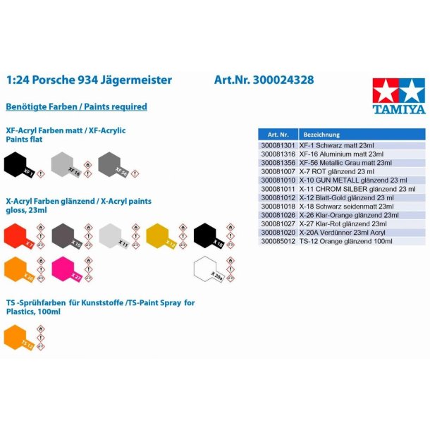 Porsche 934 J&auml;germeister
