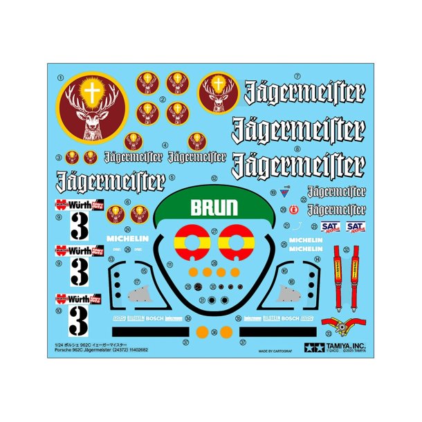 Porsche 962C Jgermeister