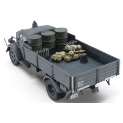 Tysk 3-tons 4x2 lastbil