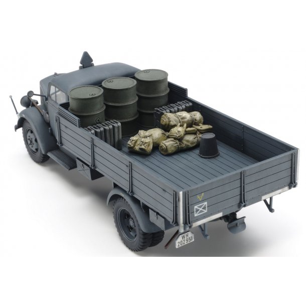 Tysk 3-tons 4x2 lastbil