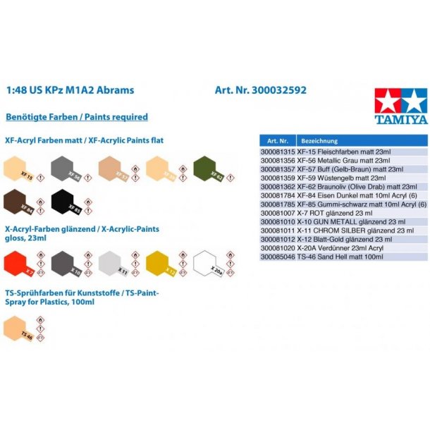 U.S. Main Battle Tank M1A2 Abrams