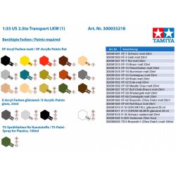 U.S. 2.5T 6x6 Cargo Truck