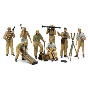 German Africa Corps Luftwaffe Artillery Crew Set