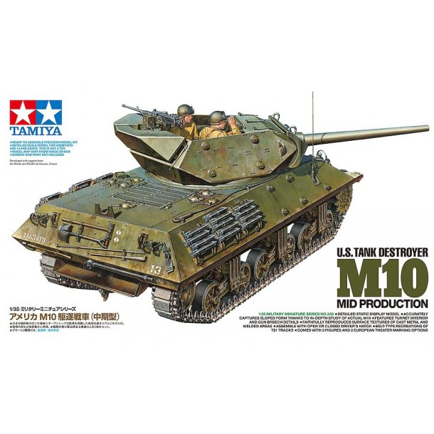 U.S. Tank Destroyer M10 (mid-production)