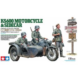 KS600 Motorcycle and Sidecar