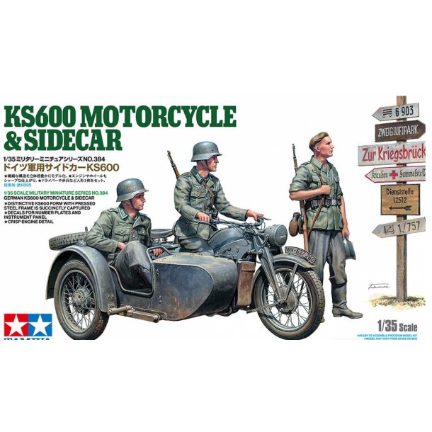 KS600 Motorcycle and Sidecar