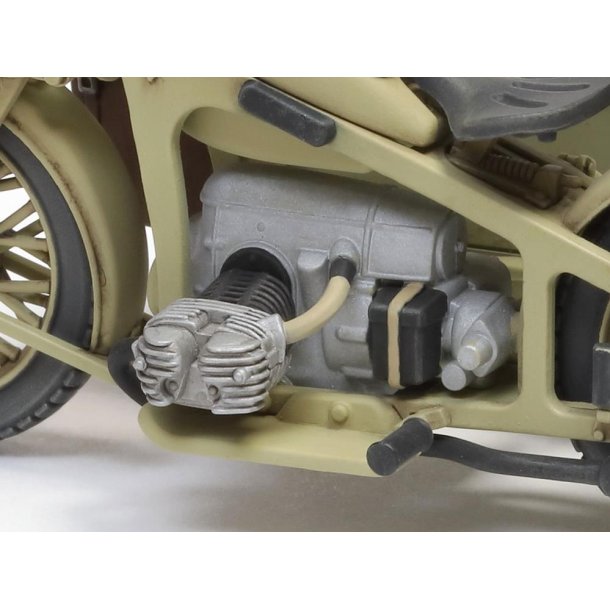 KS600 Motorcycle and Sidecar