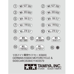 KS600 Motorcycle and Sidecar