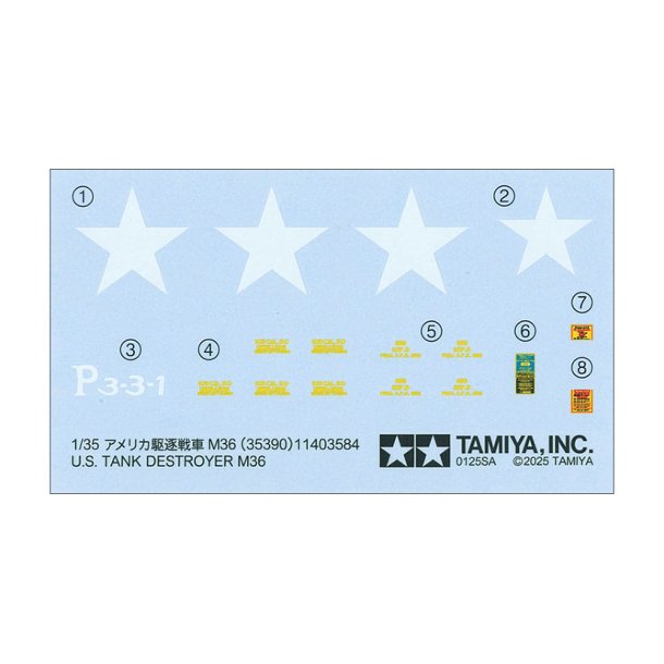 U.S. Tank Destroyer M36