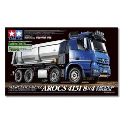 Mercedes-Benz Arocs 4151 8x4 Tipper Truck - Candy Green Edition
