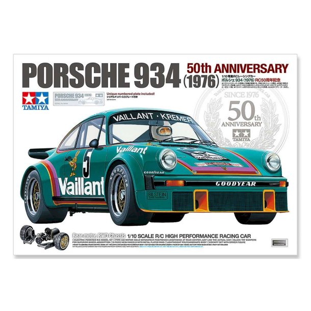 Porsche 934 (1976) 50th Anniversary, skala 1/10
