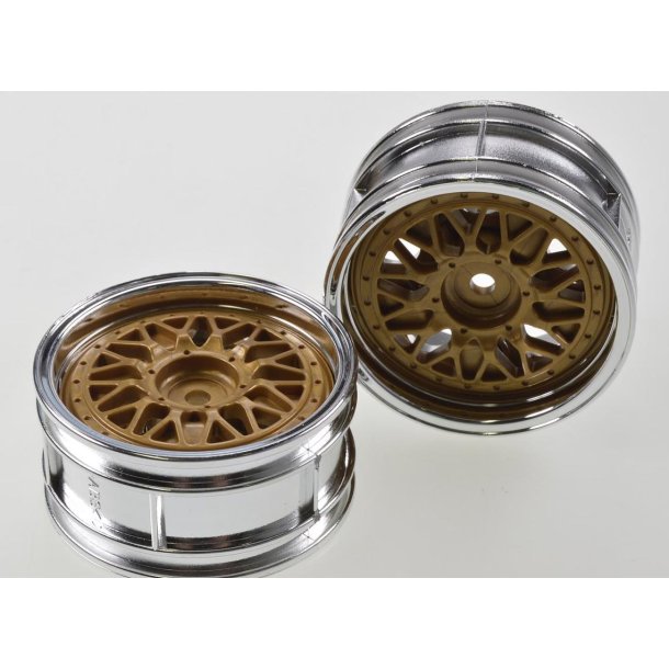 Porsche 934 F�lge krom/guld, 1 s�t