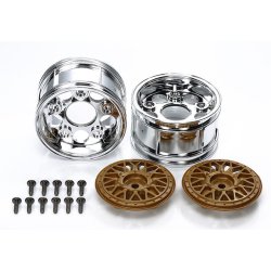 Porsche 934 Brede f�lge krom/guld, 1 s�t