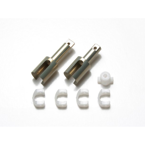 ALUMINUM CUP JOINTS for TB-04 GEAR DIFFERENTIAL UNIT (LONG &amp; SHORT) 